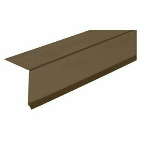 AMERIMAX HOME PRODUCTS West Coast Drip Edge, 10 ft L, Steel, Brown 5761619120